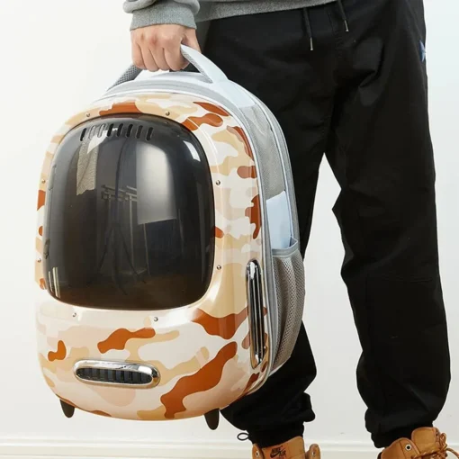 PETKIT Desert Camo Breezy 2 Smart Cat Backpack - Image 7