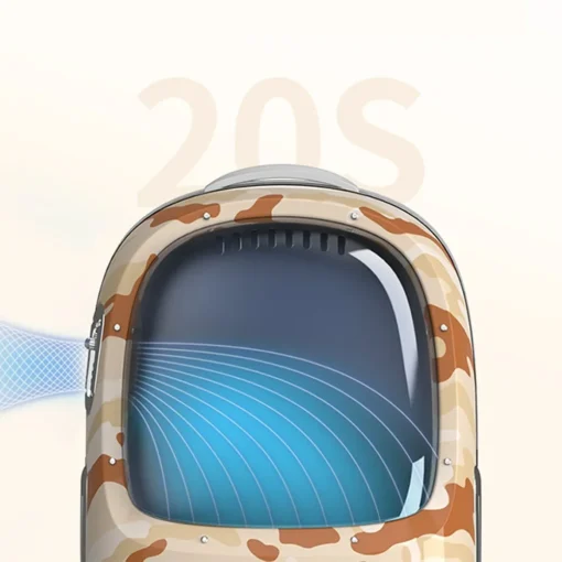 PETKIT Desert Camo Breezy 2 Smart Cat Backpack - Image 2