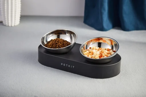 PETKIT FRESH NANO- 15° Adjustable Feeding Metal Dual Bowl - Image 2