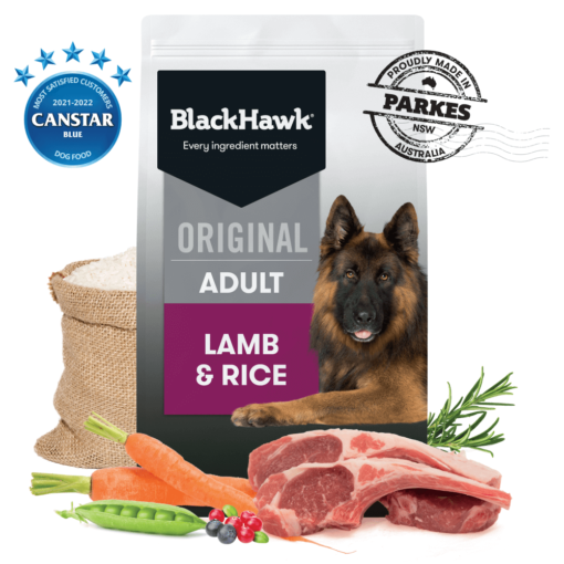 BLACK HAWK Dry Dog Food Adult Lamb And Rice