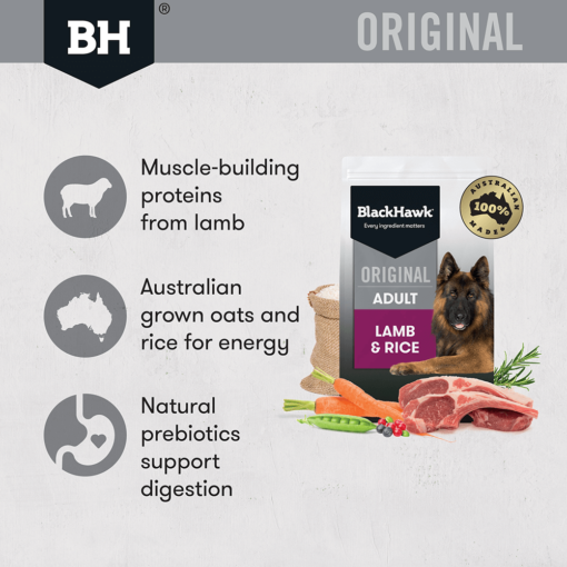 BLACK HAWK Dry Dog Food Adult Lamb And Rice - Image 4