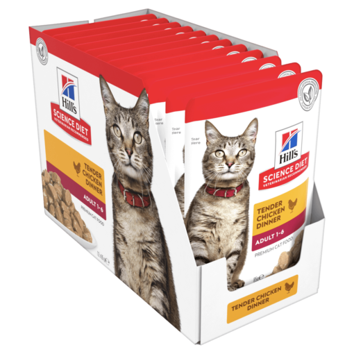 HILLS SCIENCE DIET Adult Chicken Cat Food Pouches - Image 3