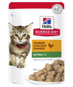 HILLS SCIENCE DIET Kitten Chicken Cat Food Pouches