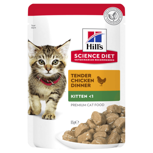 HILLS SCIENCE DIET Kitten Chicken Cat Food Pouches