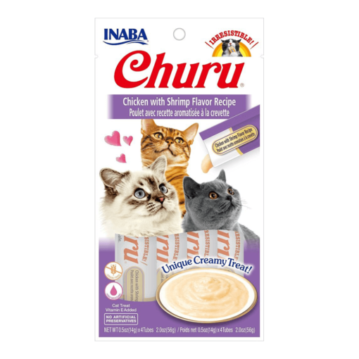 INABA Churu Chicken With Shrimp Recipe