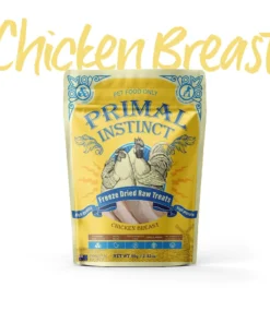 PRIMAL INSTINCT Freeze Dried Pet Treat Chicken Breast 80g