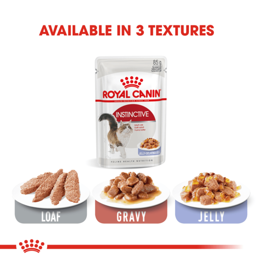 ROYAL CANIN Adult Instinctive Jelly Wet Cat Food Pouches - Image 6