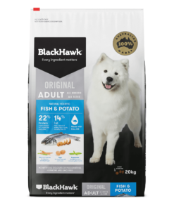 BLACK HAWK Dry Dog Food Adult Fish And Potato