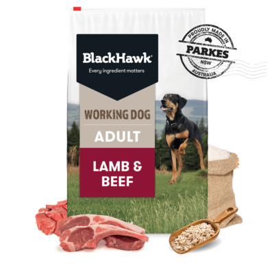 BLACK HAWK Dry Dog Food Adult Working Dog Lamb And Beef